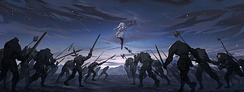 Frieren: Beyond Journey’s End – Epic Anime Showdown, Anime, Frieren (Frieren: Beyond Journey's End), Frieren: Beyond Journey's End HD wallpaper