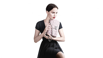 Dior, Jennifer Lawrence hoot, Black dress, High-fashion glamour HD wallpaper