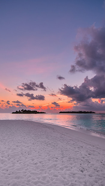 beach, island, sunset, clouds, nature, q samsung galaxy s6, s7, edge, note, lg g4, , background, 15720, Samsung Galaxy Tab S6 HD phone wallpaper