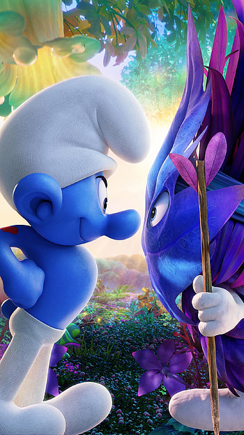 Smurfs: The Lost Village (2022) movie HD phone wallpaper