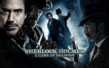Sherlock Holmes movie, Sherlock Holmes: A Game of Shadows, , Background HD wallpaper