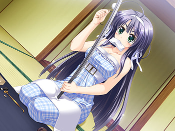 Girl, sexy, koisuru koto to mitsuketar, sword, cute, kawai, dress, anime girl, anime, weapon HD wallpaper