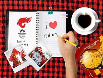 Coffee, Hand, Miscellanea, Miscellaneous, Brush, Notebook, Notepad, Pen HD wallpaper