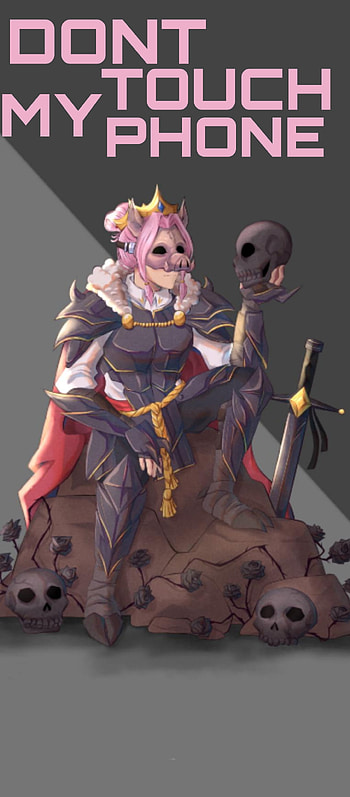 Technoblade don't touc, dont touch my HD phone wallpaper
