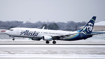 Alaska Airlines, California promotion, round trips, Airline HD wallpaper