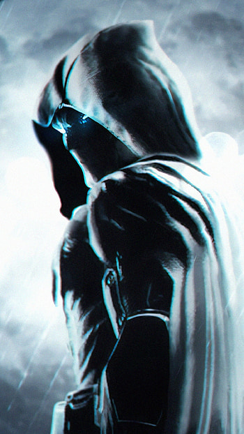 Moon Knight, Smoky Background HD phone wallpaper