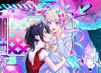 OMGkawaiiAngel-chan & Ame-chan, Ame-chan (Needy Girl Overdose), OMGkawaiiAngel-chan, video game, NEEDY GIRL OVERDOSE HD wallpaper