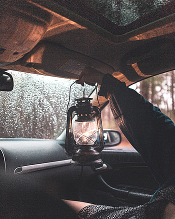 Hand, Miscellanea, Miscellaneous, Car, Journey, Lantern, Lamp HD phone wallpaper