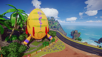 Disney Speedstorm : Tropical Track, video game, Disney Speedstorm HD wallpaper