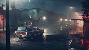 Back From Work, artist, artwork, digital-art, behance HD wallpaper