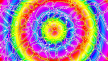 Rainbow mandala, digital, abstract, rainbow, mandala, art, kaleidoscope HD wallpaper