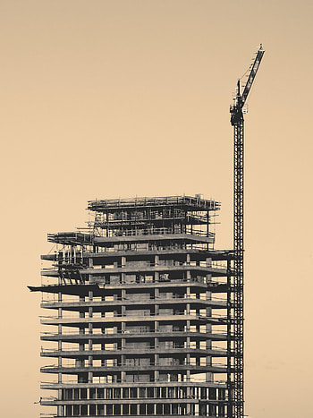 Architecture, Building, Miscellanea, Miscellaneous, Construction, Design, Crane, Tap HD phone wallpaper