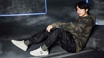 Fila collaboration, V (BTS) HD wallpaper