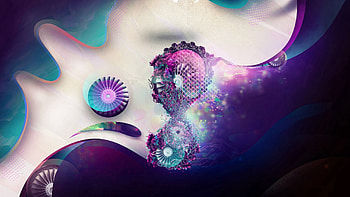 Abstract, Form, Wavy, Points, Point, Figurines, Figures HD wallpaper