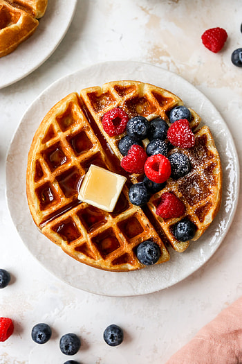 Buttermilk waffles, Fluffy and light, Kim's cravings recipe, Breakfast delight HD phone wallpaper