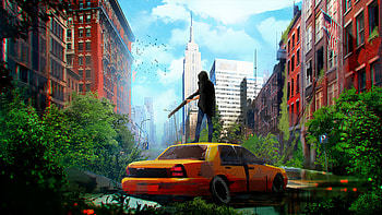 Back In Apocalypse City , apocalypse, artist, artwork, digital-art, artstation HD wallpaper