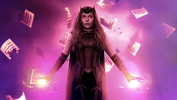 Your Wanda, wanda-vision, scarlet-witch, vision, tv-shows, artstation HD wallpaper