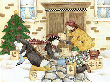 Art, Holiday, Porch HD wallpaper
