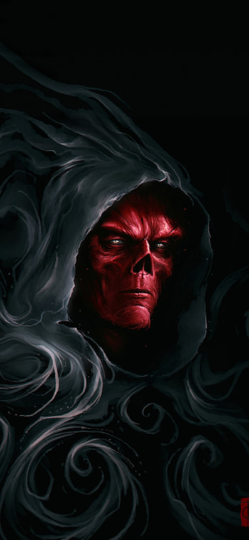 Red Skull, Marvel Villains HD phone wallpaper