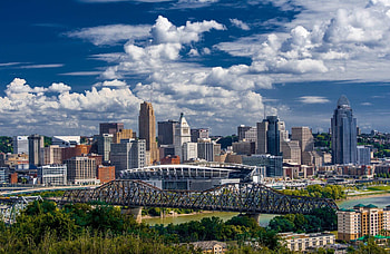 Cincinnati Skyline, Travels, Devou Park, Kentucky HD wallpaper