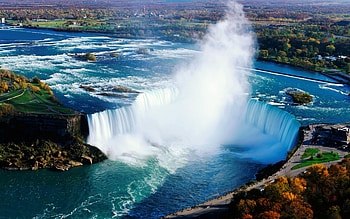 Landscape, Waterfalls HD wallpaper
