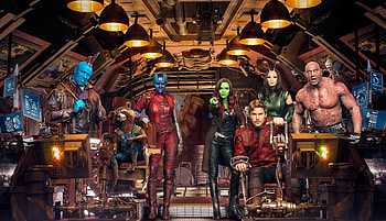 Michael Rooker, Movies, Dave Bautista, Karen Gillan HD wallpaper