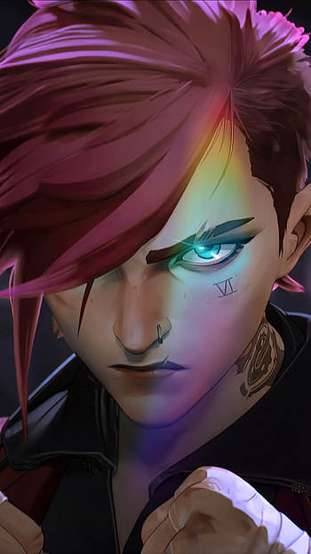 Vi, Arcane, Vi, LeagueOfLegends, ArcaneNetflix, Jinx, NetflixSeries, Gaming HD phone wallpaper
