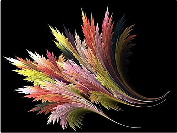 fractal chaos, fractal, abstract HD wallpaper