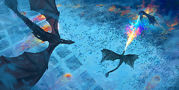 Game Of Thrones Season 8 Dragons Digital Art, game-of-thrones-season-8, game-of-thrones, tv-shows, dragon, artstation HD wallpaper