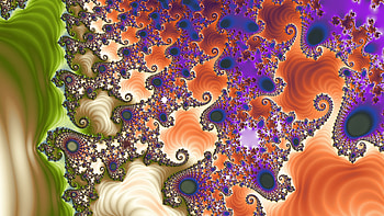 Fractal Art for your - Trippy, orange (Color), purple, psychedelic, trippy, Abstract, fractal, abstract purple HD wallpaper