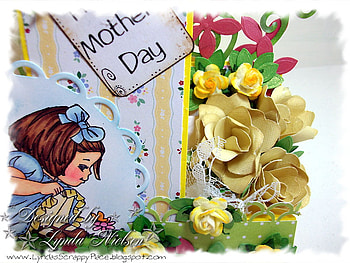Every day I love you, Mom;), blue, sunshine, special day, pink, love, yellow, congratulations, mother, forever HD wallpaper