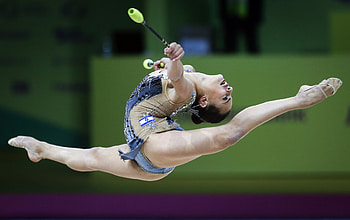 Linoy Ashram, Floor (Gymnastics) HD wallpaper