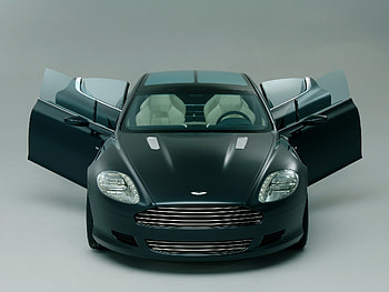 Sports, Aston Martin, Cars, Front View, Concept Car, 2006, Rapide HD wallpaper