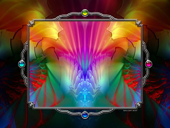 The vision, colors, fractal HD wallpaper