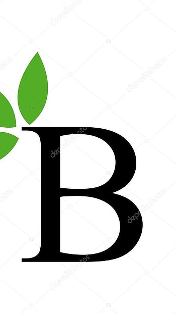 B Letter, Black Font HD phone wallpaper