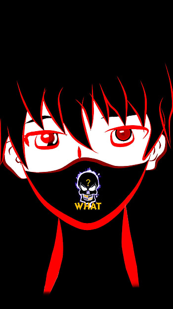 Anime, eye, , art, cartoon, android, black, drawing, boy HD phone wallpaper