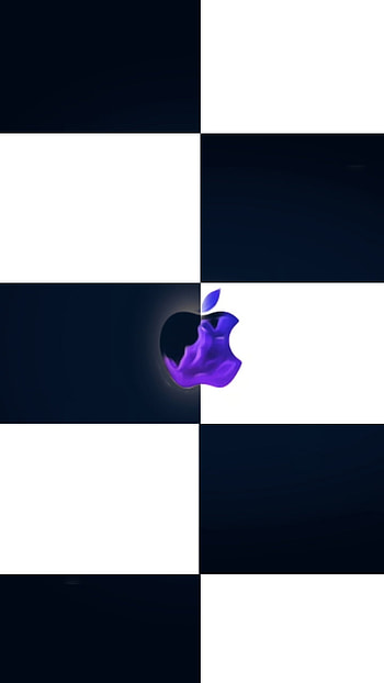 Apple Logo, electric blue, magenta, apple logo , black, , blue, , , , colourful HD phone wallpaper