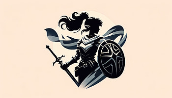 Knight Girl Dungeon Fighter, dungeon-hunter-online, games, artist, artwork, digital-art, minimalism, minimalist, video-games HD wallpaper