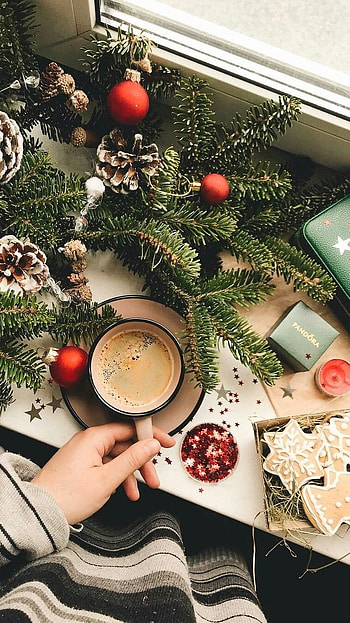 Christmas Aesthetic, Christmas Decoration HD phone wallpaper