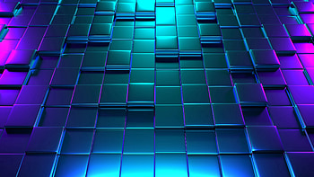 Structure, 3D, Backlight, Illumination, Cuba, Rendering HD wallpaper