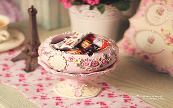 *Choco Paris*, sweet, paris, little, pink, chocolates, tower, everythings, flowers, lovely HD wallpaper