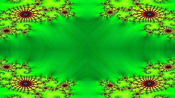 Trippy Psychedelic Fractal, trippy, psychedelic, aesthetic, green, Abstract, fractal, abstract green HD wallpaper