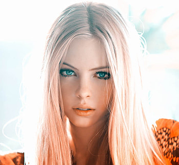 Beautiful Blonde, sexy, model, pretty, sensual HD wallpaper
