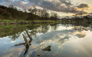 Landscape, Nature, Lake HD wallpaper