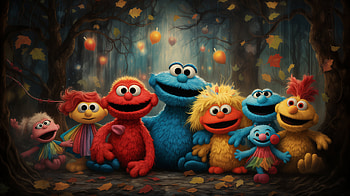 Sesame Street Characters, TV Show, Sesame Street HD wallpaper