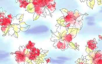 Flowers, Background, Bright, Texture, Textures, Paints HD wallpaper