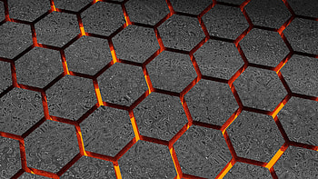 Honeycomb, Symmetrical design, Hexagonal pattern, Digital HD wallpaper