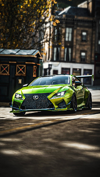 Lexus, automóvil, jdm, Japón, tunning, verde, drift HD phone wallpaper