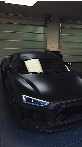 Matte Black, Black Car HD phone wallpaper