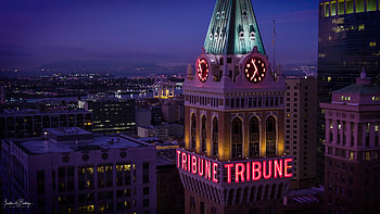 Oakland travels, Real estate investment, Tribune Tower, Highbridge Equity Partners HD wallpaper